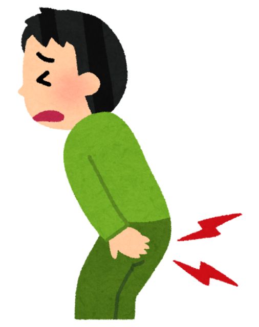 その熱は本当に発熱外来?お尻が腫れて熱が出るのは肛門科へ。